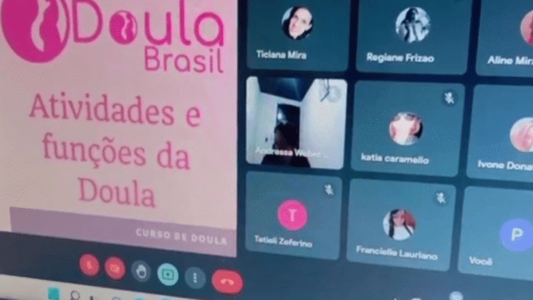 Curso de Doula Ao vivo